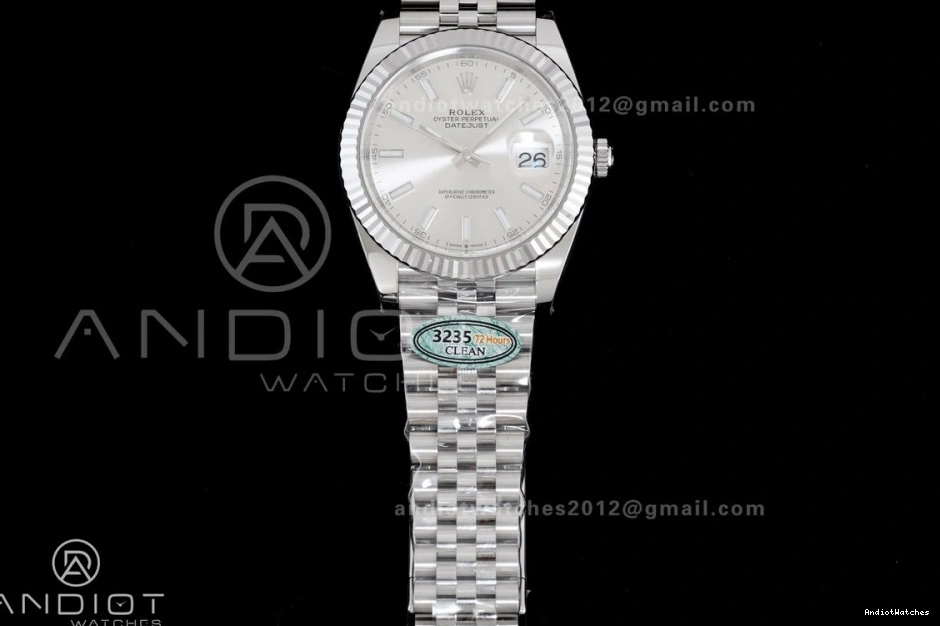 1:1 Premium Stick Steel Clean Jubilee 126334 SH 904L Dial Best Bracelet DateJust on Edition Silver 41 625 0423